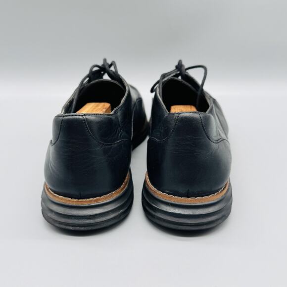 Cole Haan Shoes Womens 9 Black Leather OriginalGrand Plain Oxford Casual Comfort - Picture 5 of 11